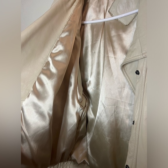 Jacqueline Ferrar Vintage Leather Bomber Jacket - Picture 3 of 5